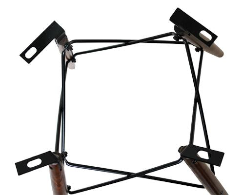 Piètement base Dowel Noyer pour chaises en fibre de verre Eames-Narrow-The Woods Gallery