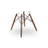 Piètement base Dowel Noyer pour chaises en fibre de verre Eames-Narrow-The Woods Gallery