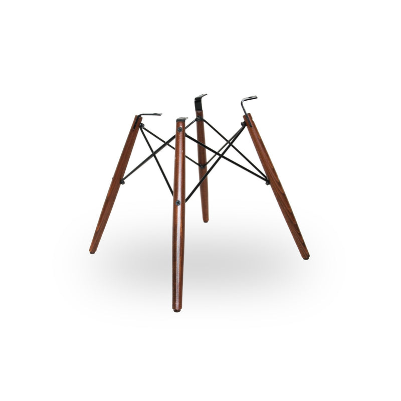 Piètement base Dowel Noyer pour chaises en fibre de verre Eames-Narrow-The Woods Gallery