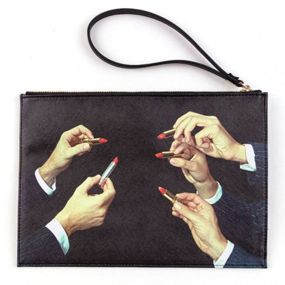 Pochette Black Lipsticks de ToiletPaper - Seletti-The Woods Gallery