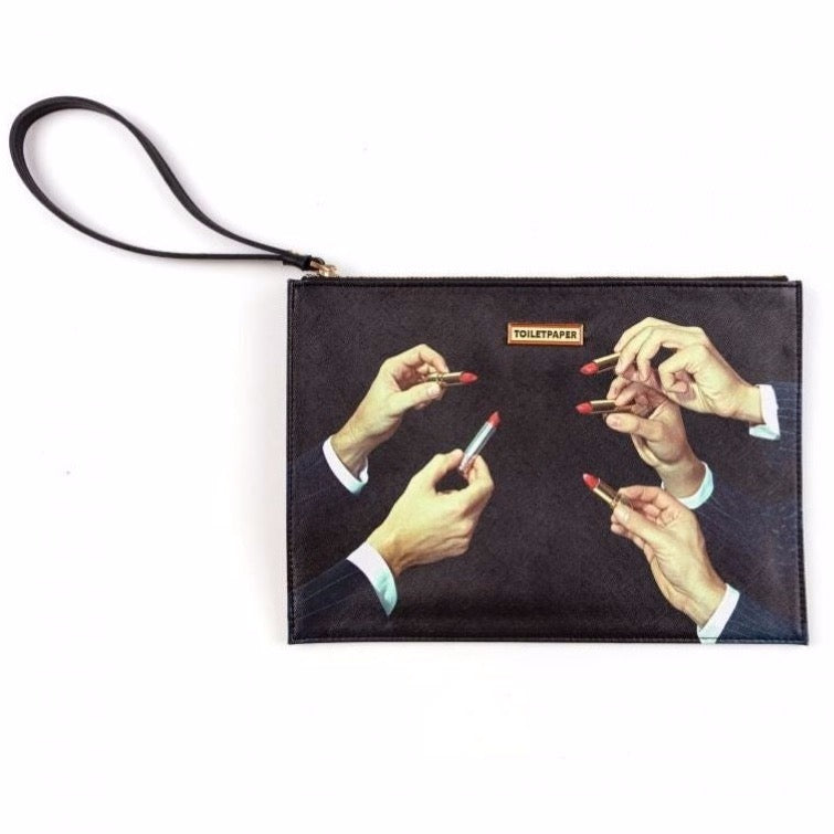 Pochette Black Lipsticks de ToiletPaper - Seletti-The Woods Gallery