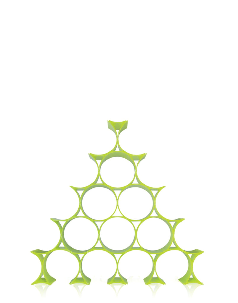 Porte bouteille Infinity de Ron Arad - Kartell-Orange-The Woods Gallery