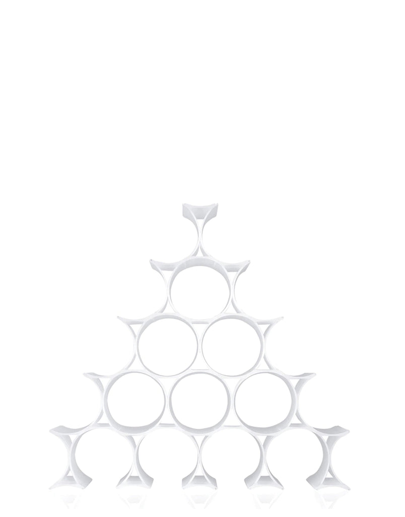 Porte bouteille Infinity de Ron Arad - Kartell-Orange-The Woods Gallery