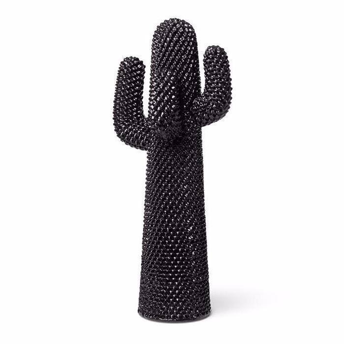 Porte manteau, sculpture Nero Cactus de Drocco / Mello - Gufram-The Woods Gallery