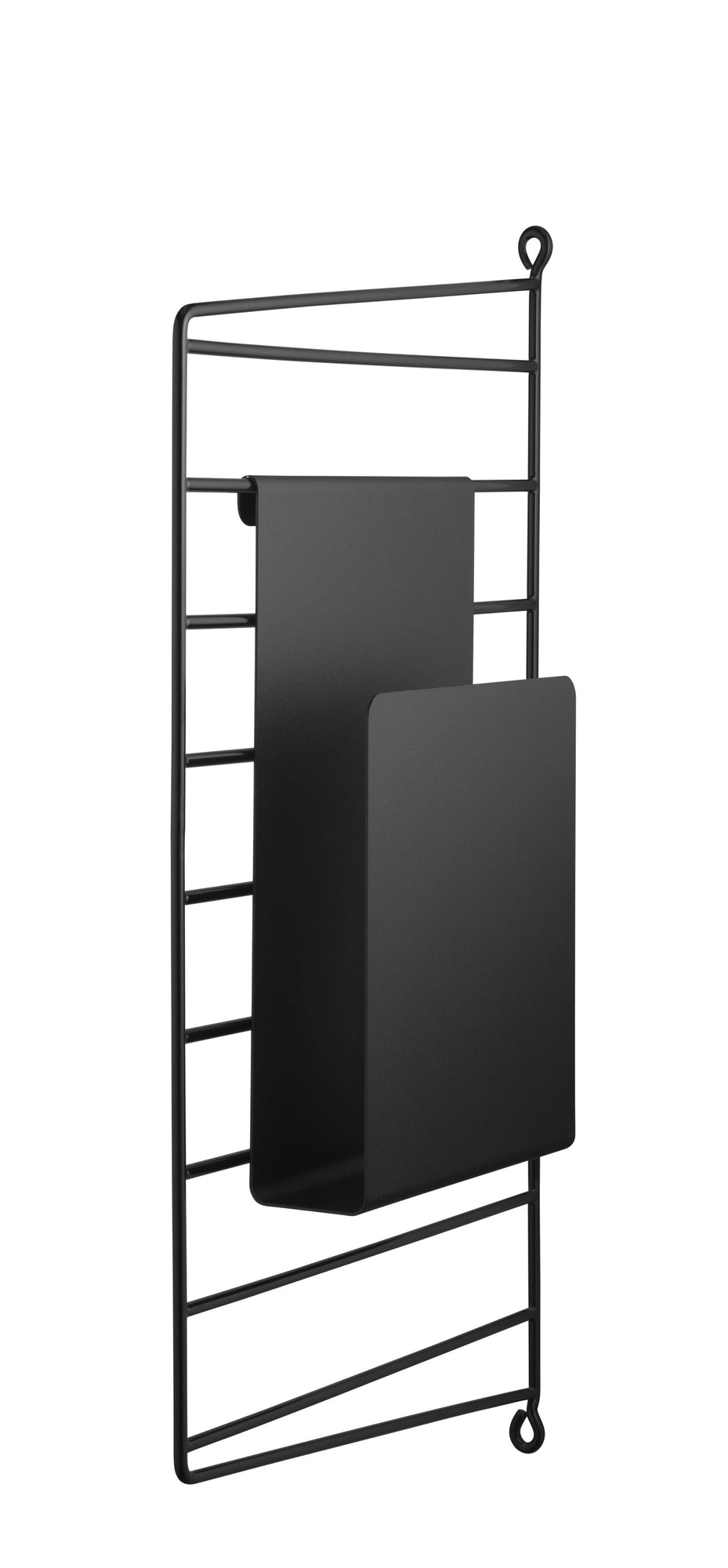 Porte-revues-Noir-The Woods Gallery