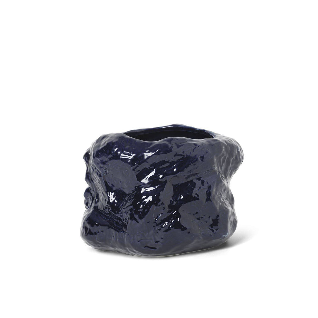 Pot Tuck de Trine Andersen - Ferm Living-Bleu marine-The Woods Gallery