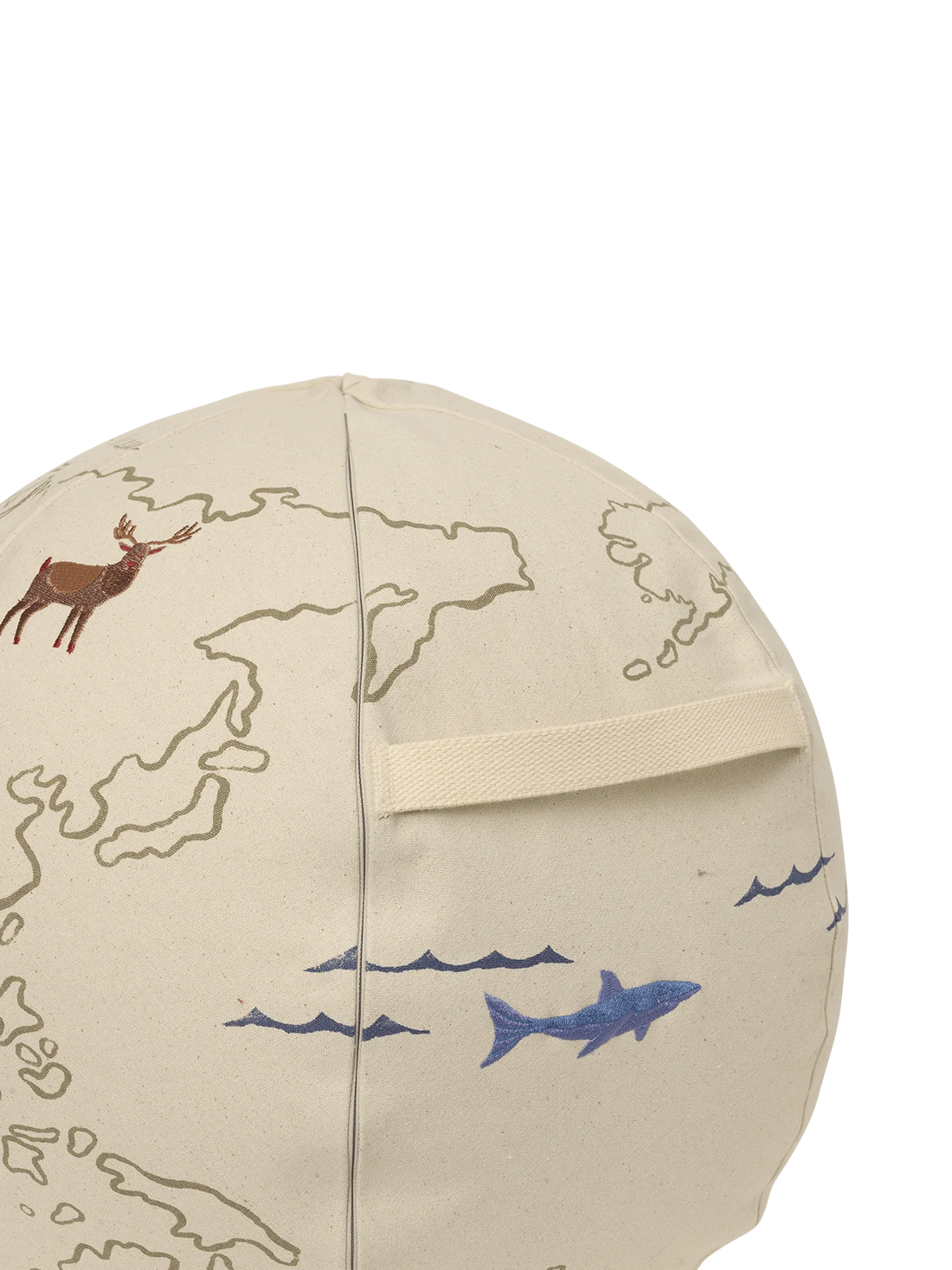 Pouf The World - Ferm Living-The Woods Gallery