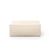 Pouf carré Catena / Large - Ferm Living-Blanc-Wool Boucle-The Woods Gallery