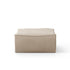 Pouf carré Catena / Small - Ferm Living-Beige-Rich linen-The Woods Gallery