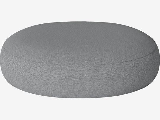 Pouf d'extérieur Calm type Ocean - Bolia-Gris clair-Ø 90 cm-The Woods Gallery