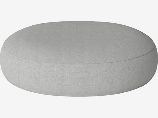 Pouf d'extérieur Calm type Ocean - Bolia-Gris clair-Ø 90 cm-The Woods Gallery