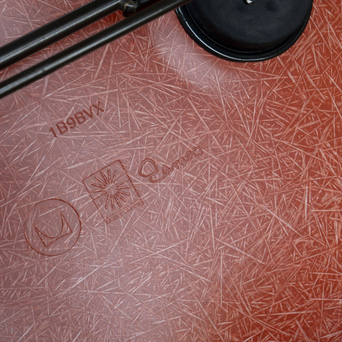 Rocking chair Terracotta de Charles &amp; Ray Eames - Herman Miller-The Woods Gallery