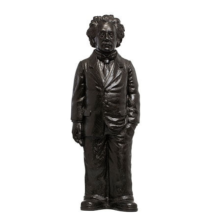 Sculpture Albert Einstein d'Ottmar Hörl-Bronze-Non signé-The Woods Gallery