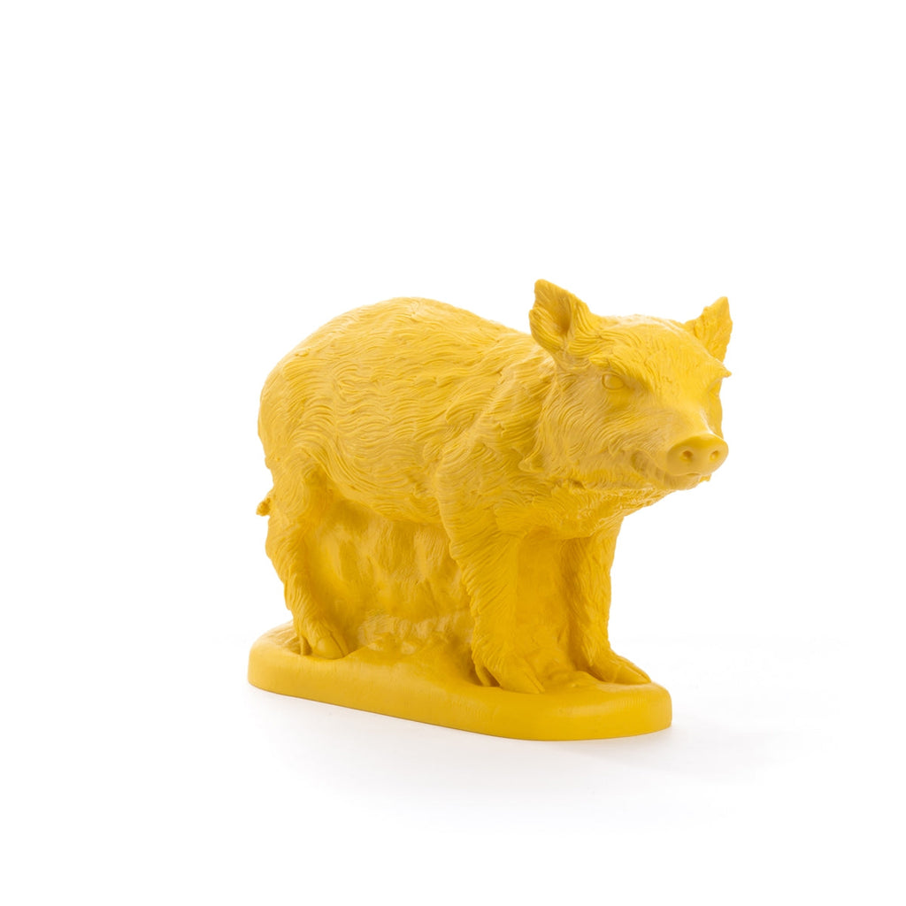 Sculpture Porcelet d'Ottmar Hörl-Vert-Non signé-The Woods Gallery