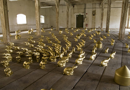 Sculpture "Rat de Château" d&