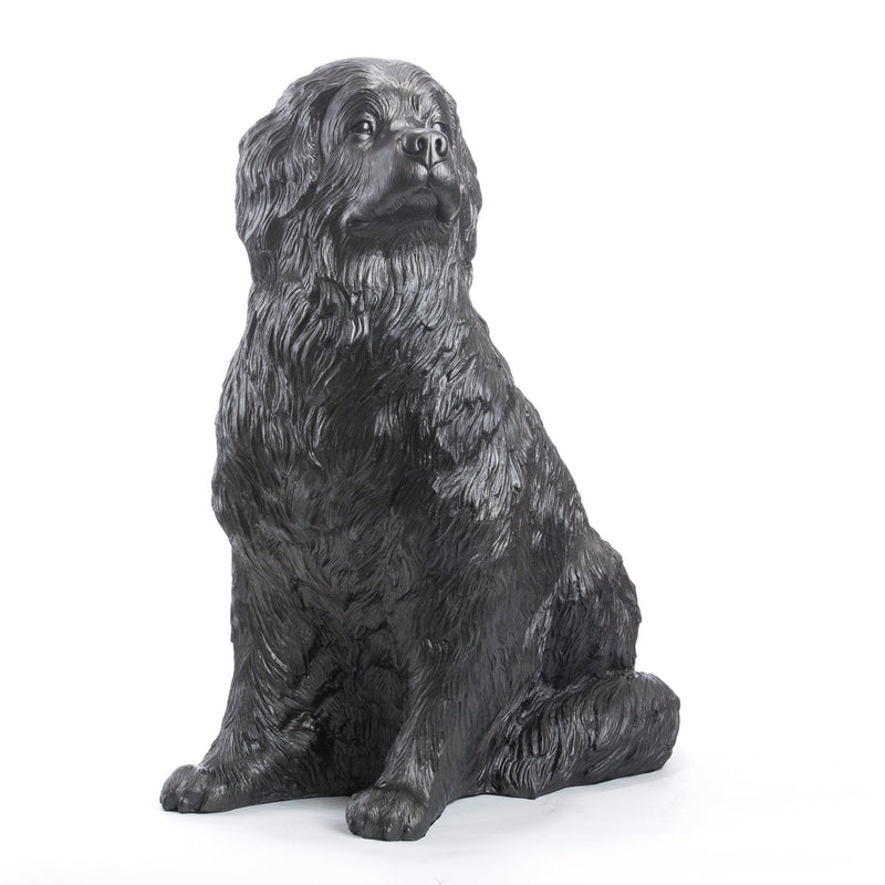 Sculpture Russ, le chien de Wagner - Ottmar Hörl-Bronze-Non signé-The Woods Gallery