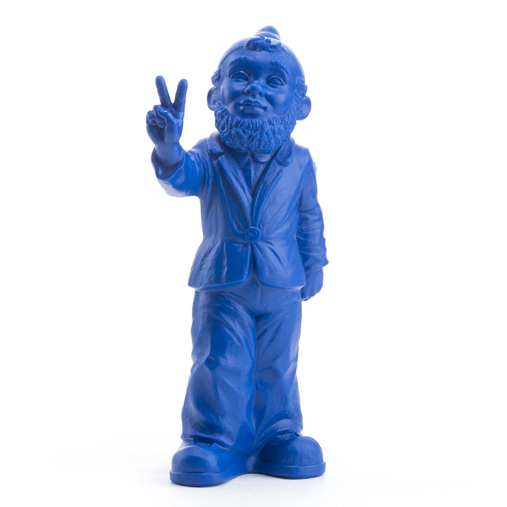 Sculpture Victory de Ottmar Hörl - Nain de jardin - Victoire-argent-Sans Signature-The Woods Gallery