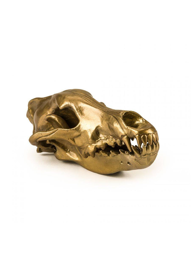Sculpture crâne de loup Wunderkrammer Wolf Skull - Seletti X Diesel Living-The Woods Gallery