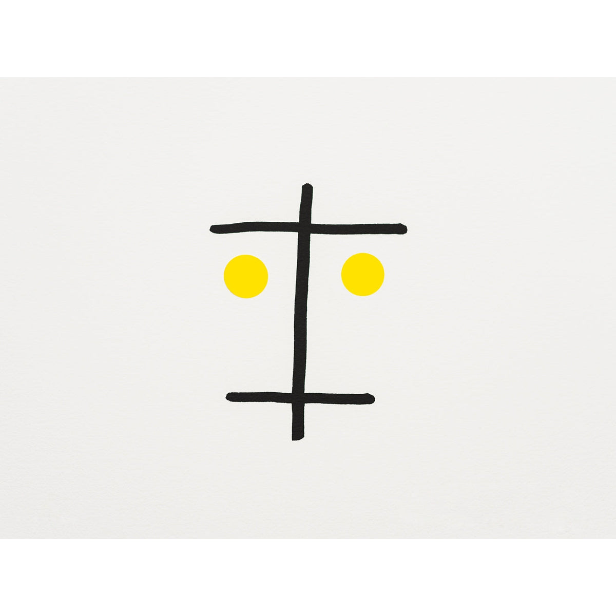 Sérigraphie I Volti, Tre par Mimmo Paladino - Danese Milano-The Woods Gallery