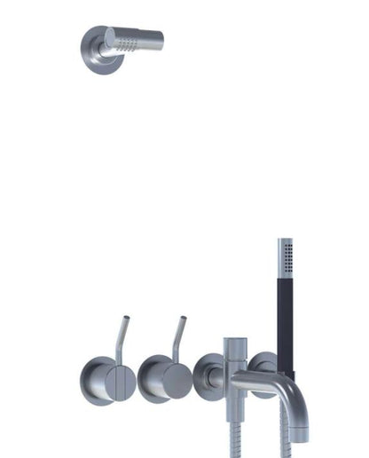 Set de douche encastrable au mur contemporain 2471-081 - VOLA-The Woods Gallery
