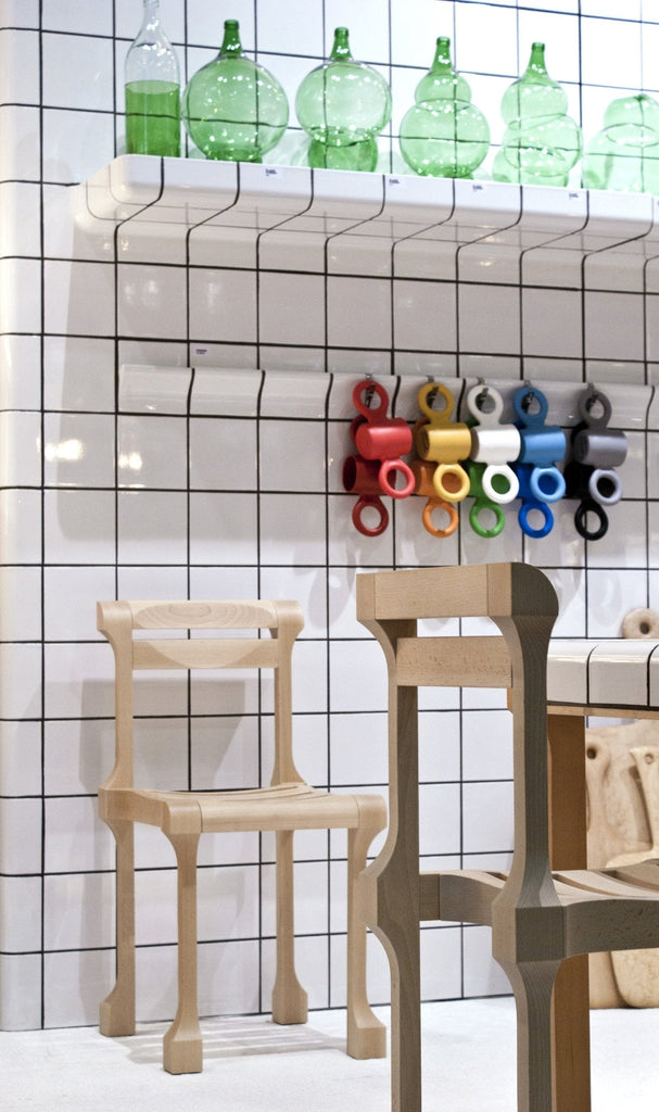 Soliflore en bouteille soufflée Klaas Kuiken-M16-The Woods Gallery