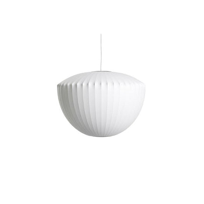 Suspension "Apple Bubble Pendant" de George Nelson - Hay-suspension vue de face sur fond blanc-The Woods Gallery
