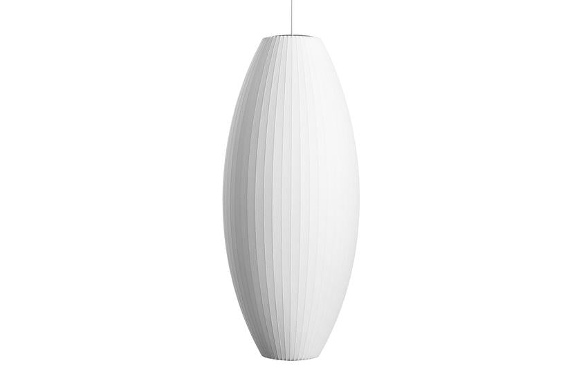 Suspension "Cigar Bubble Pendant" de George Nelson - Hay-L Ø38 X H84-The Woods Gallery