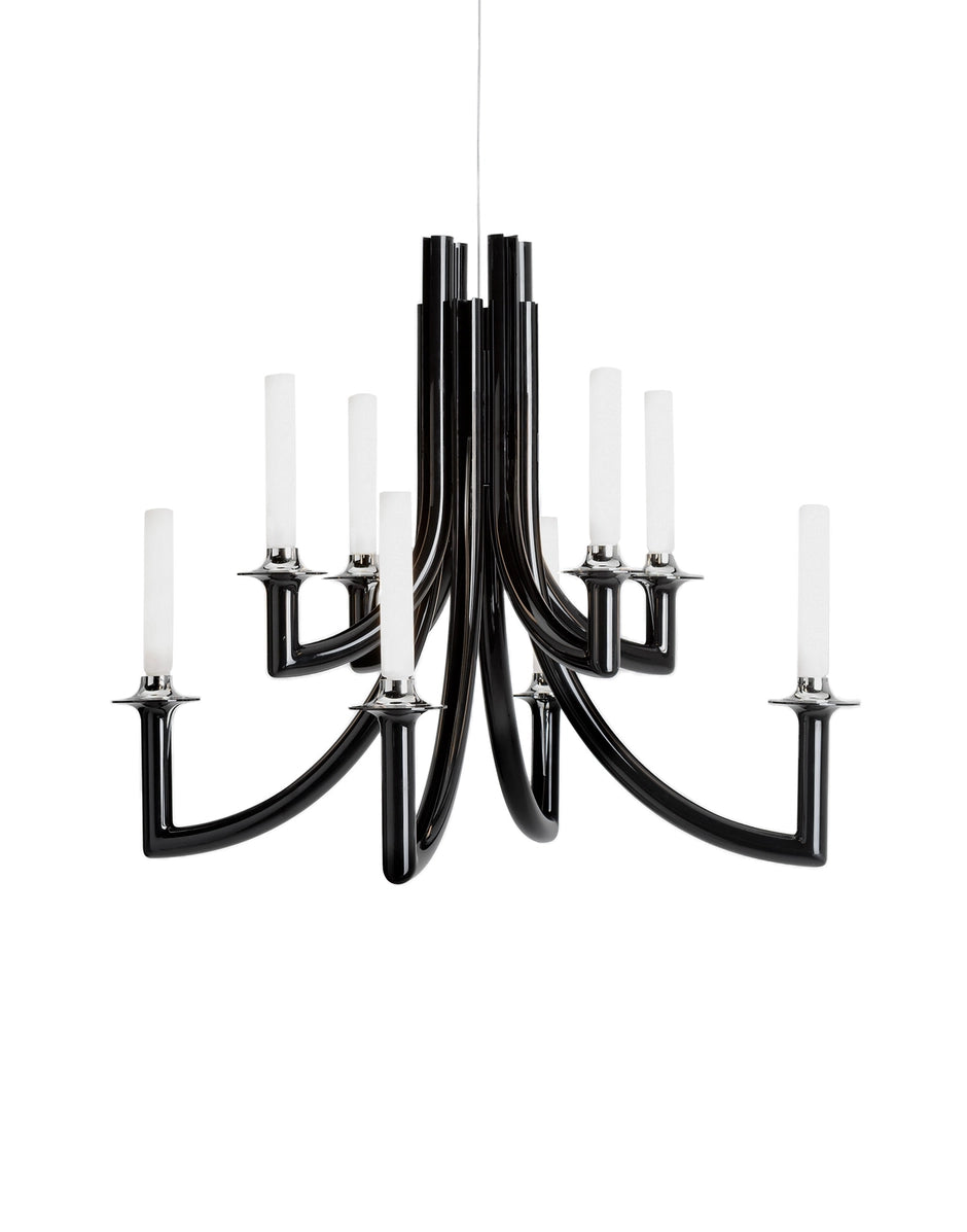 Suspension Khan - Philippe Starck - Kartell-Noir-The Woods Gallery