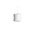 Suspension "Lantern Bubble Pendant" de George Nelson - Hay-suspension vue de face sur fond blanc-The Woods Gallery