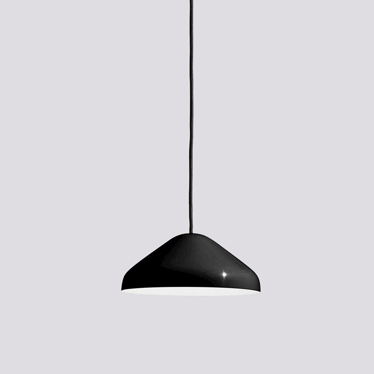 Suspension Pao - Hay-Diamètre de 23 cm-Noir-The Woods Gallery