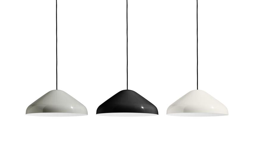 Suspension Pao Steel de Naoto Fukasawa - Hay-Noir-S-The Woods Gallery