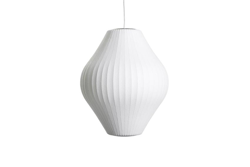 Suspension "Pear Crisscross Bubble Pendant" de George Nelson - Hay-M Ø43 X H48.5-The Woods Gallery