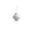 Suspension "Pear Crisscross Bubble Pendant" de George Nelson - Hay-suspension vue de face sur fond blanc-The Woods Gallery