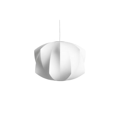 Suspension "Propeller Bubble Pendant" de George Nelson - Hay-suspension vue de face sur fond blanc-The Woods Gallery