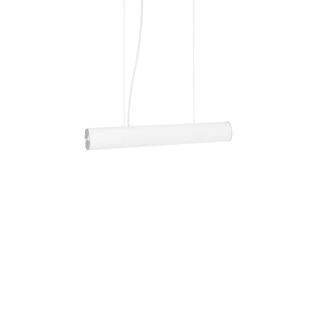 Suspension Vuelta de Trine Andersen - Ferm Living-Blanc-Laiton-Ø 8,4 x H 60 cm-The Woods Gallery