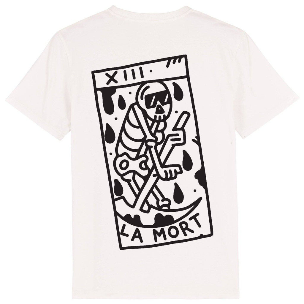 T-Shirt La Mort de Fuzi x The Woods-Blanc-XS-The Woods Gallery