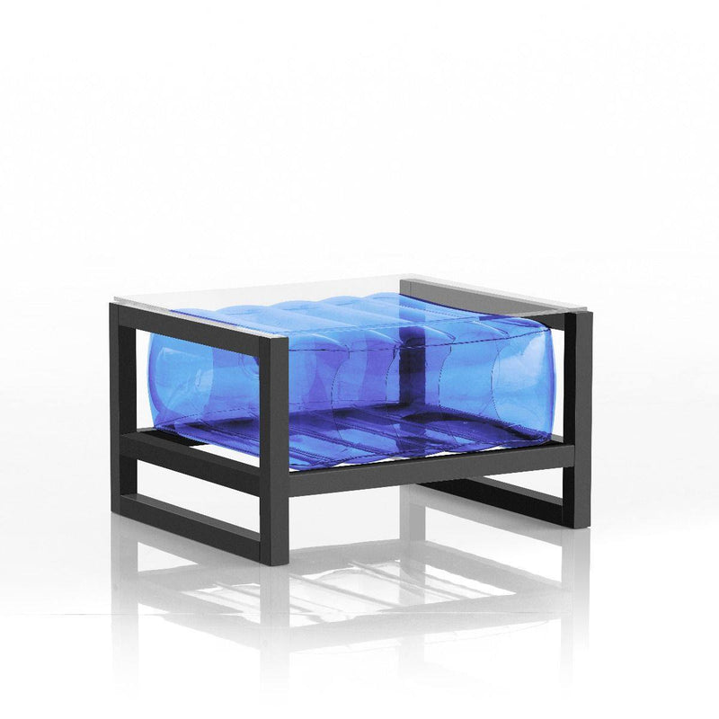 Table Basse Eko - L 68cm - Mojow-Bleu-The Woods Gallery