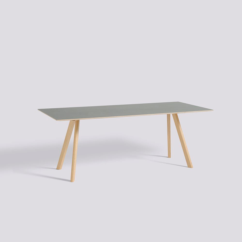 Table CPH 30 par Ronan & Erwan Bouroullec L 250 - Hay-Noyer Bois-L250 X l90 X H74 cm-The Woods Gallery