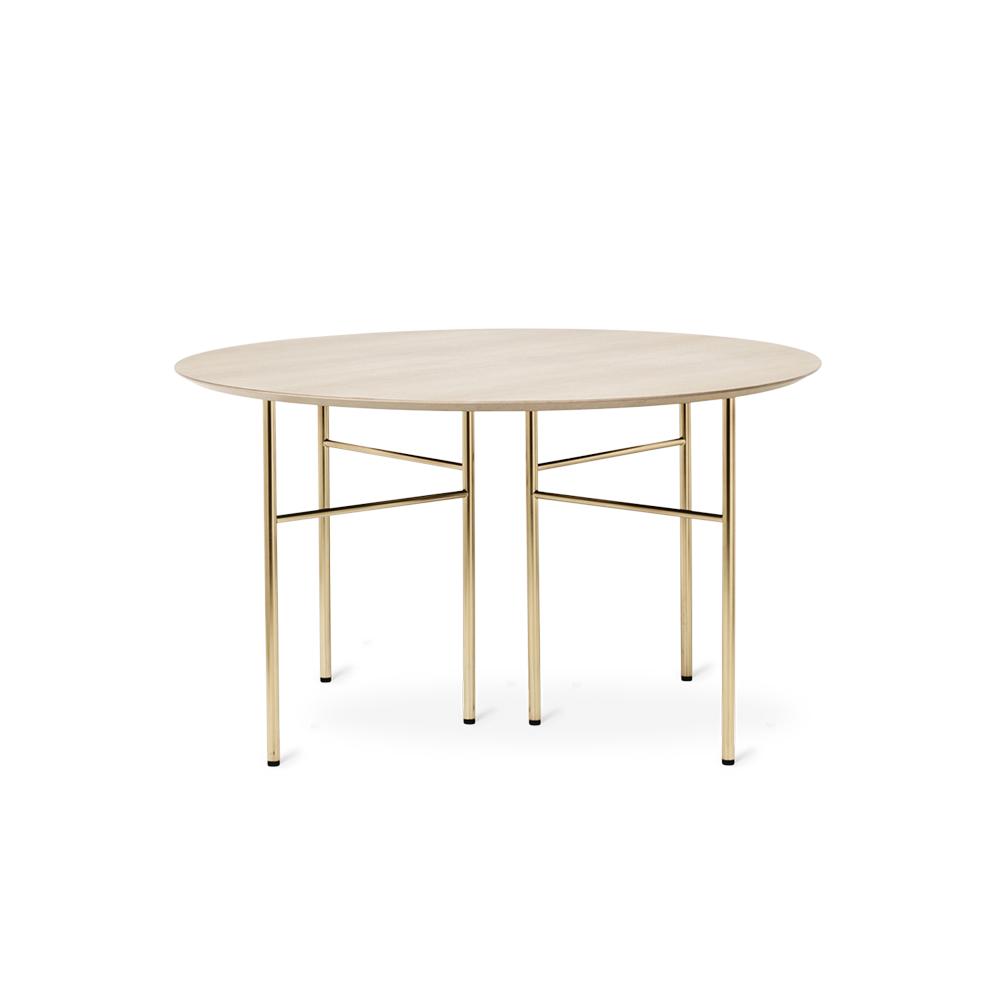 Table Mingle de Trine Andersen - Ø 130 cm - Ferm Living-Taupe-The Woods Gallery