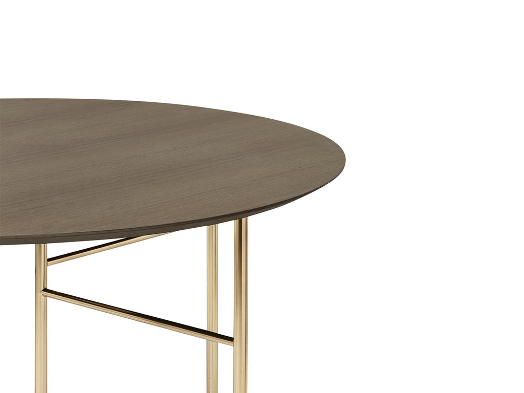 Table Mingle de Trine Andersen - Ø 130 cm - Ferm Living-Taupe-The Woods Gallery