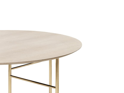 Table Mingle de Trine Andersen - Ø 130 cm - Ferm Living-Taupe-The Woods Gallery