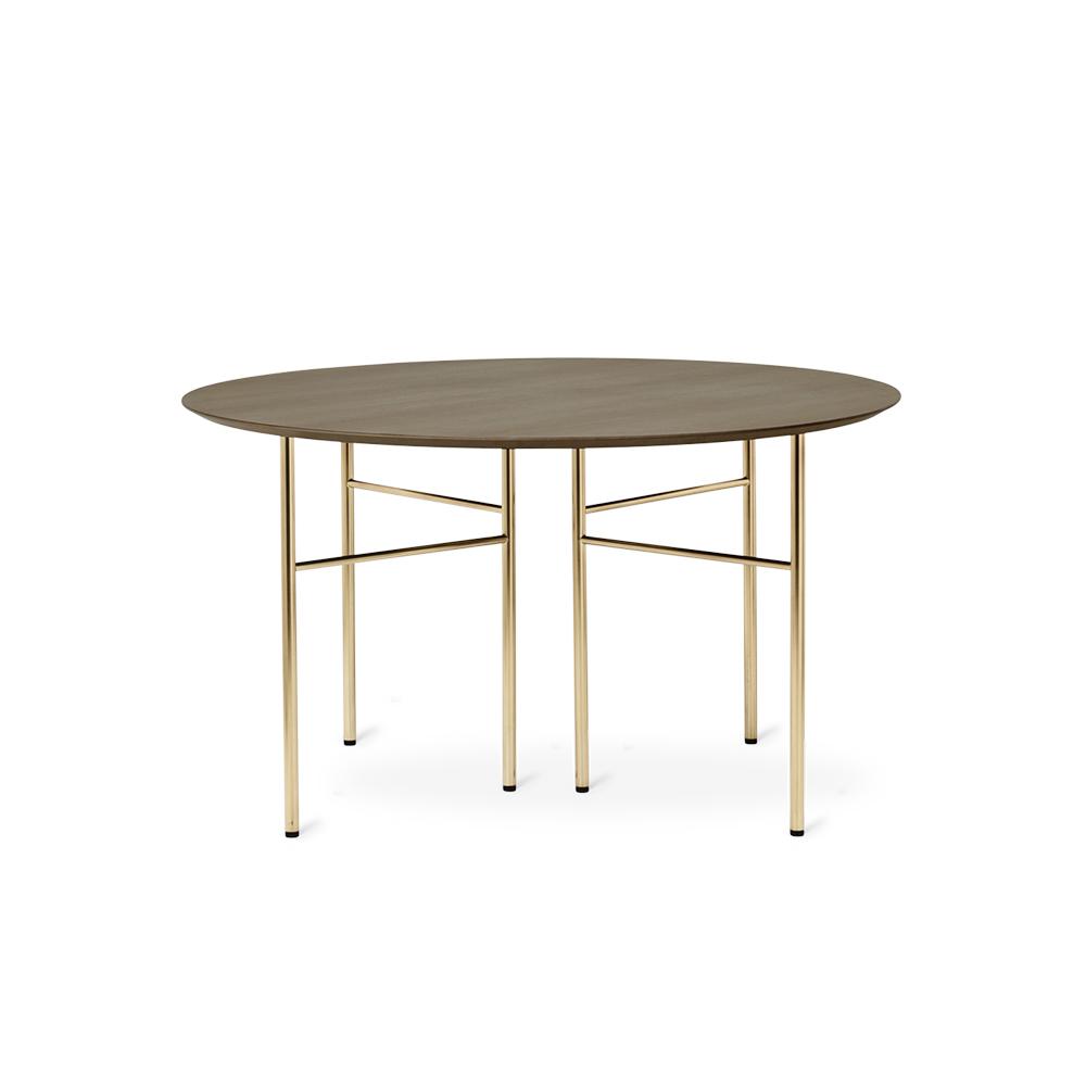 Table Mingle de Trine Andersen - Ø 130 cm - Ferm Living-Taupe-The Woods Gallery