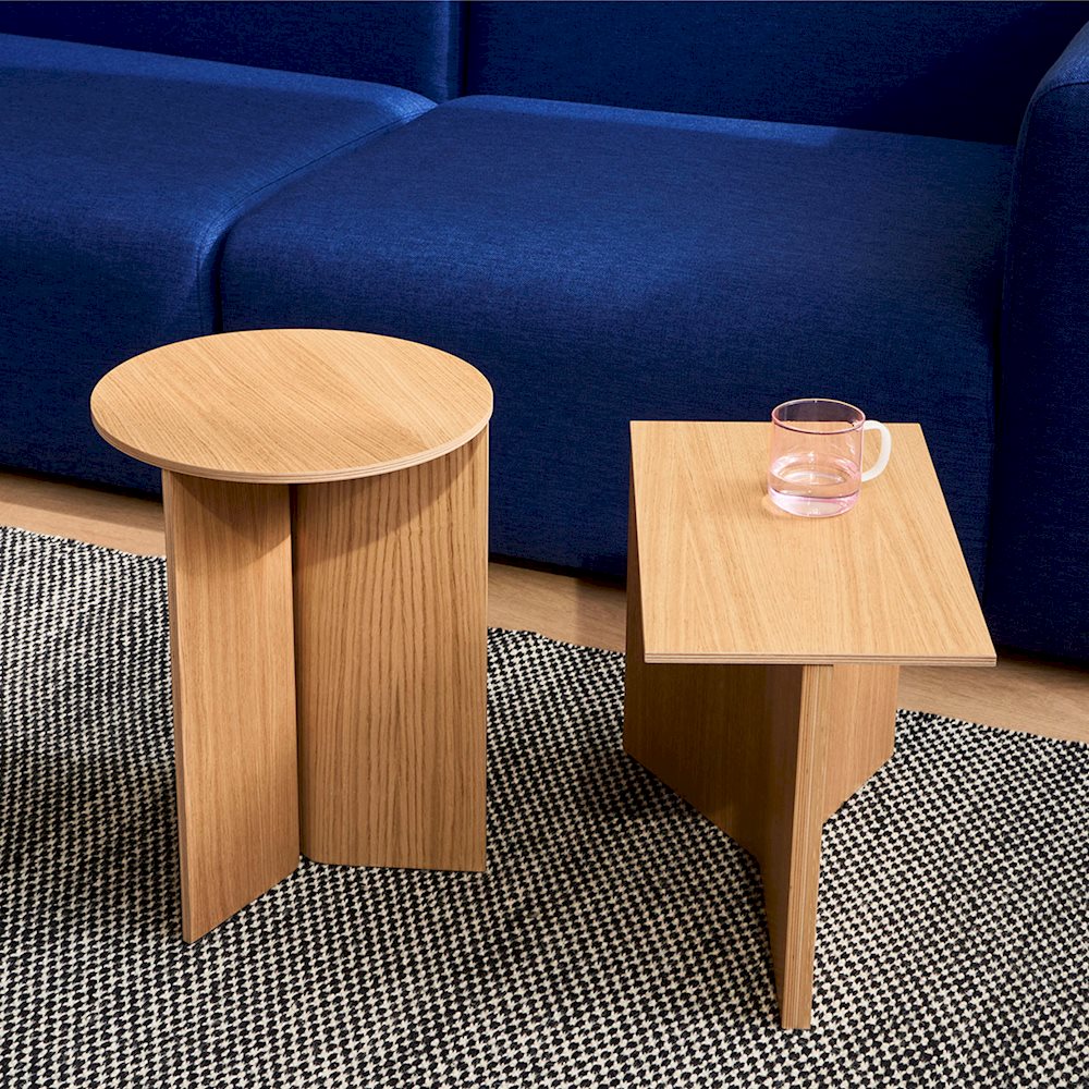 Introducing HAY's Slit Table Wood - simple yet sculptural design
