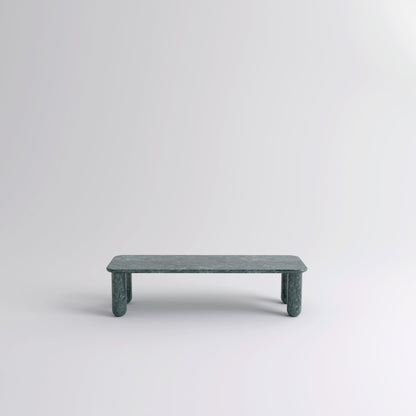 Table "Sunday" de Jean-Baptiste Souletie - La Chance-L 150 x l 50 cm-Marbre Indian Green brillant-Marbre Indian Green brillant-The Woods Gallery
