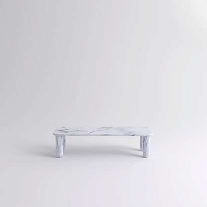 Table "Sunday" de Jean-Baptiste Souletie - La Chance-L 150 x l 50 cm-Marbre Pele de Tigre mat-Marbre Pele de Tigre mat-The Woods Gallery
