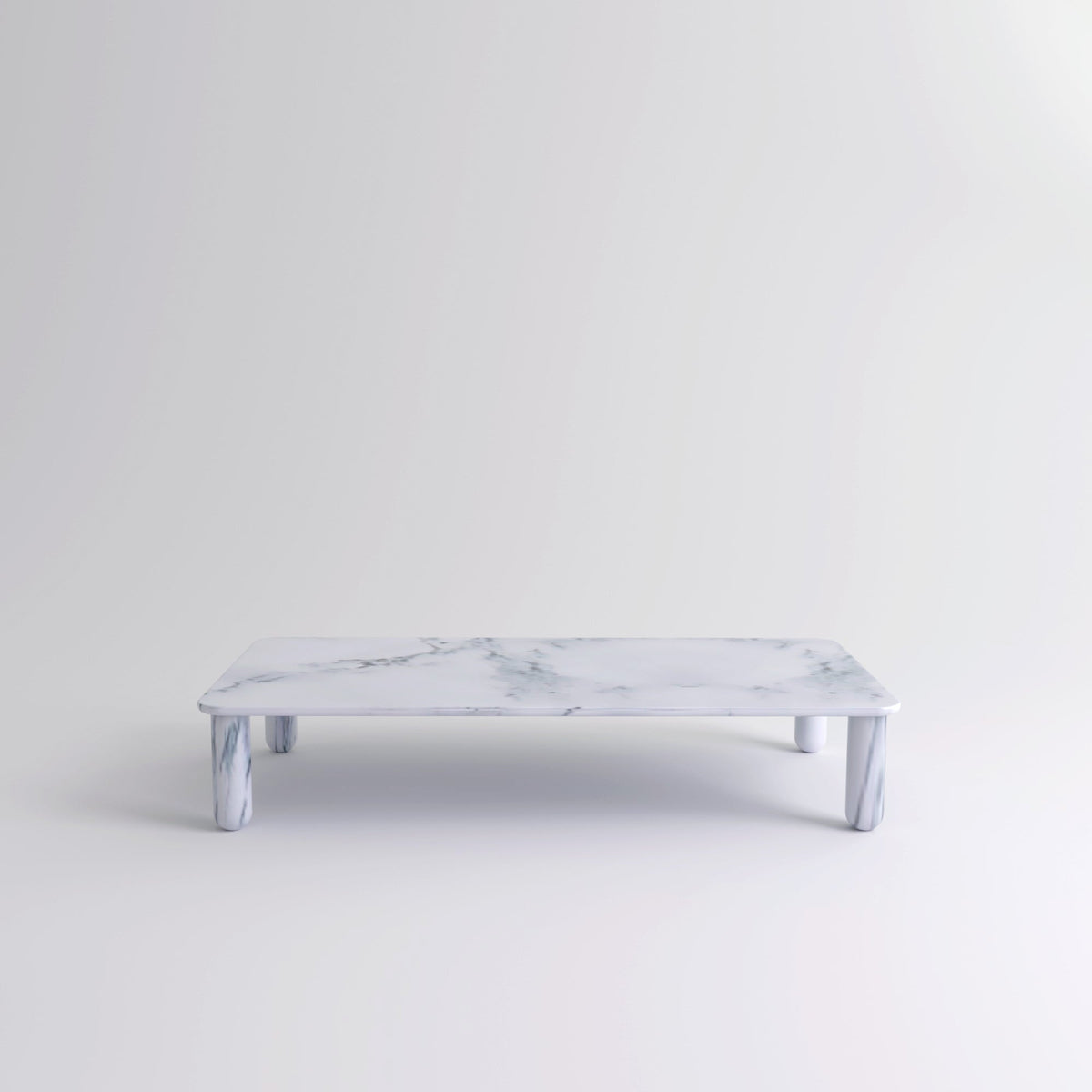 Table "Sunday" de Jean-Baptiste Souletie - La Chance-L 200 x l 100 cm-Marbre Pele de Tigre mat-Marbre Pele de Tigre mat-The Woods Gallery