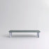 Table "Sunday" de Jean-Baptiste Souletie - La Chance-L 200 x l 50 cm-Marbre Indian Green brillant-Marbre Pele de Tigre mat-The Woods Gallery