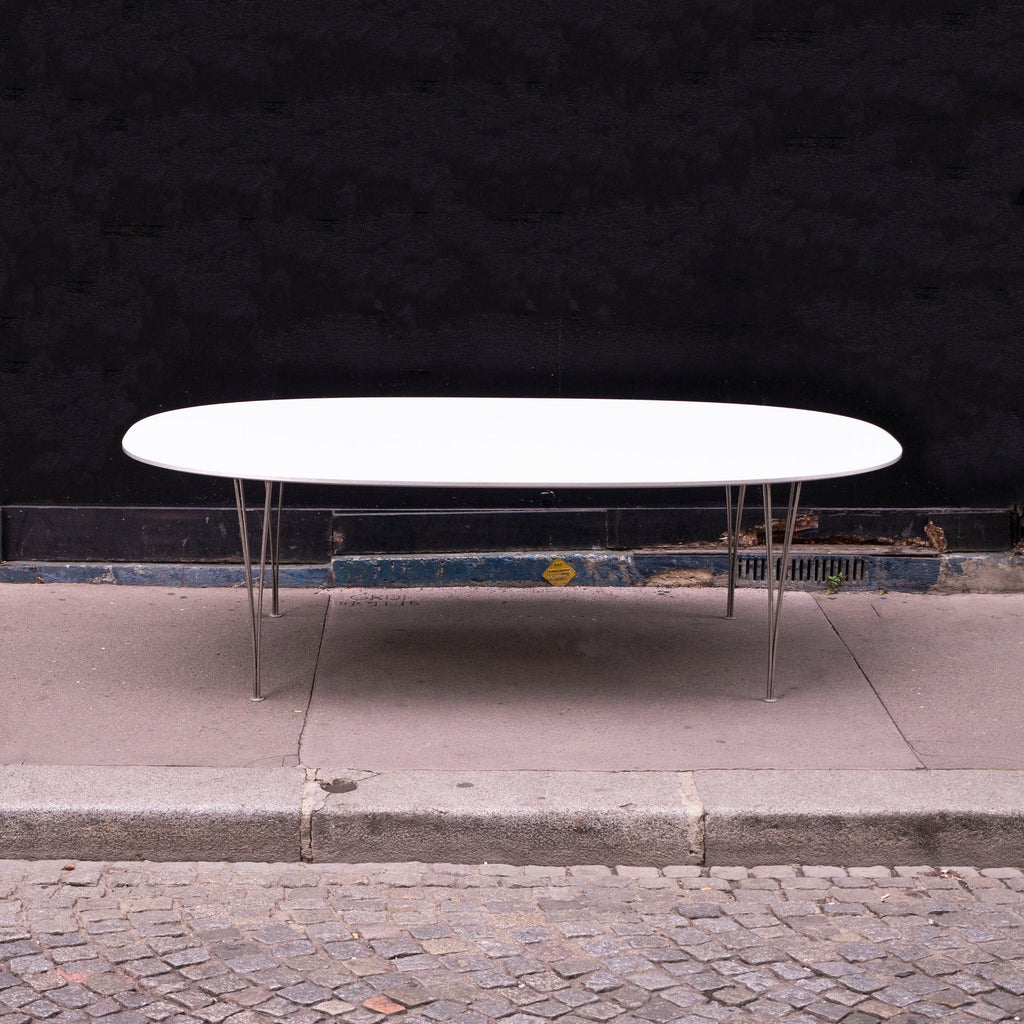 Table Super-Elliptique 240cm de Jacobsen, Hein et Mathsson - Fritz Hansen - Vintage-The Woods Gallery