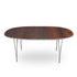 Table Super-Elliptique en palissandre foncé 180cm de Jacobsen, Hein et Mathsson - Fritz Hansen - Vintage-The Woods Gallery