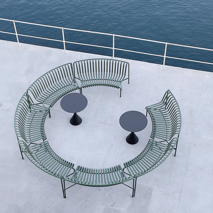 Table conique Palissade ronde Ø 90 cm - Hay-en situation 4-The Woods Gallery
